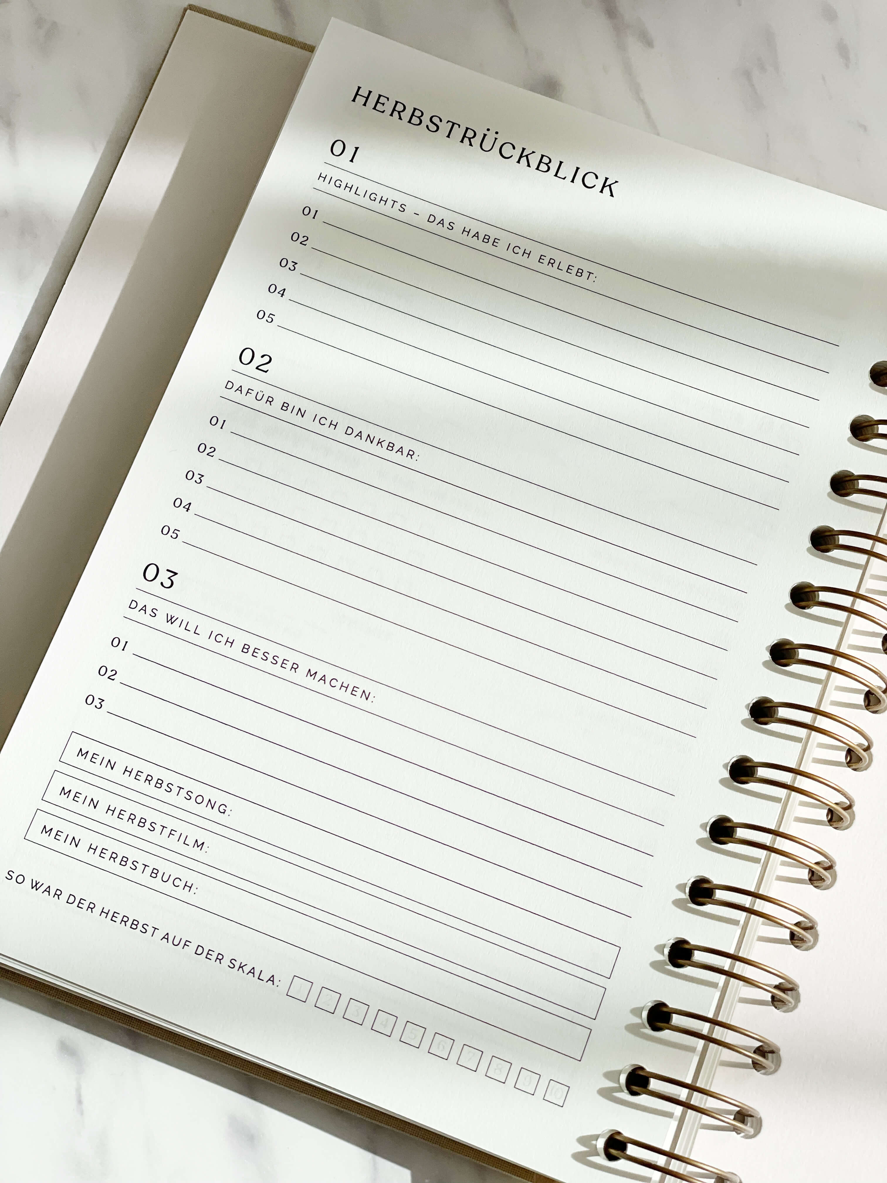 Kalender 2026 | DIN A5 | beige