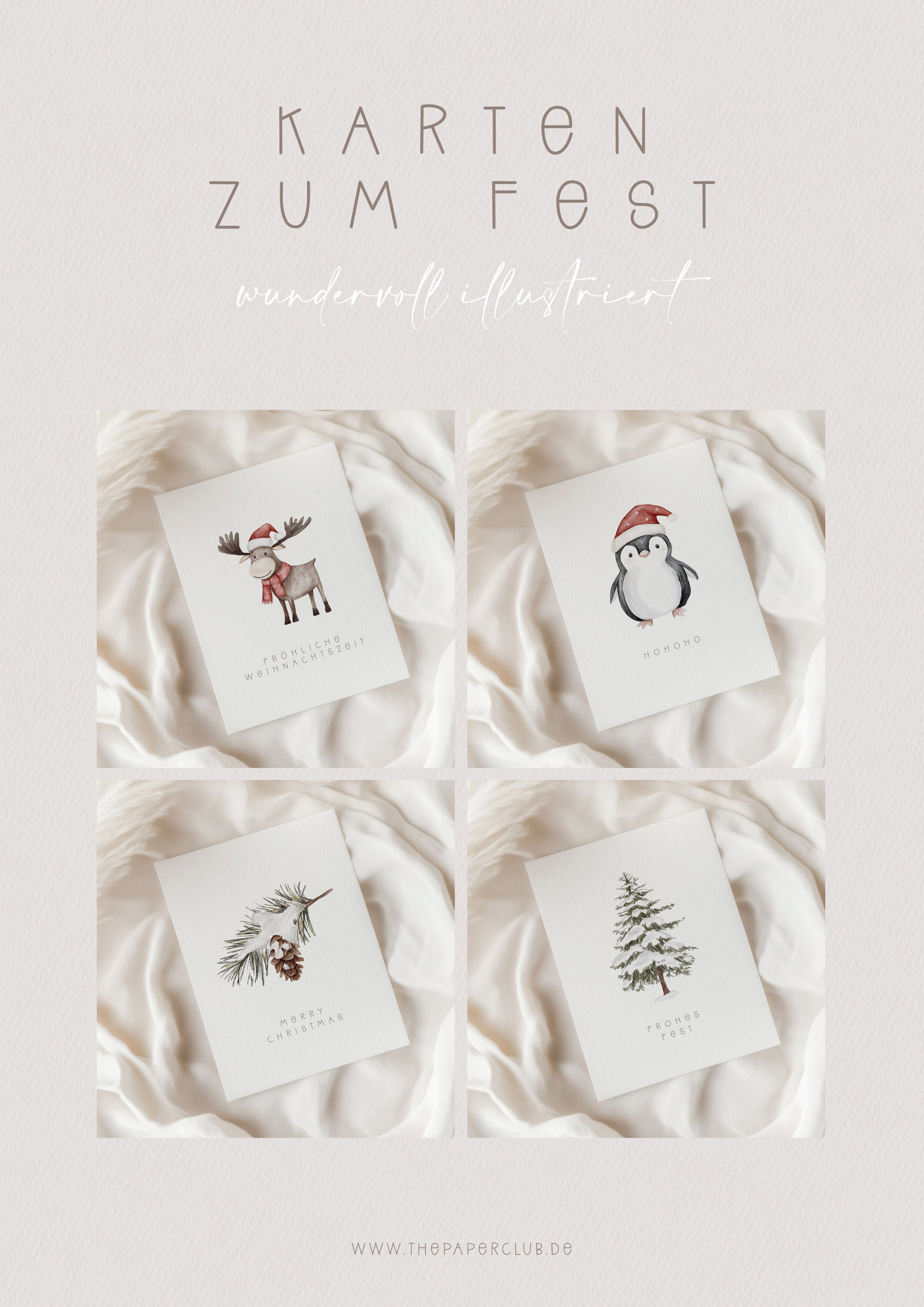 Grußkarte „Pinguin“ | DIN A6