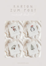 Lade das Bild in den Galerie-Viewer, Grußkarte „Pinguin“ | DIN A6
