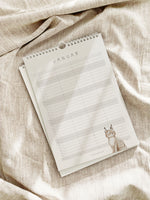 Lade das Bild in den Galerie-Viewer, Familienkalender 2026 | DIN A4 | 4 Spalten
