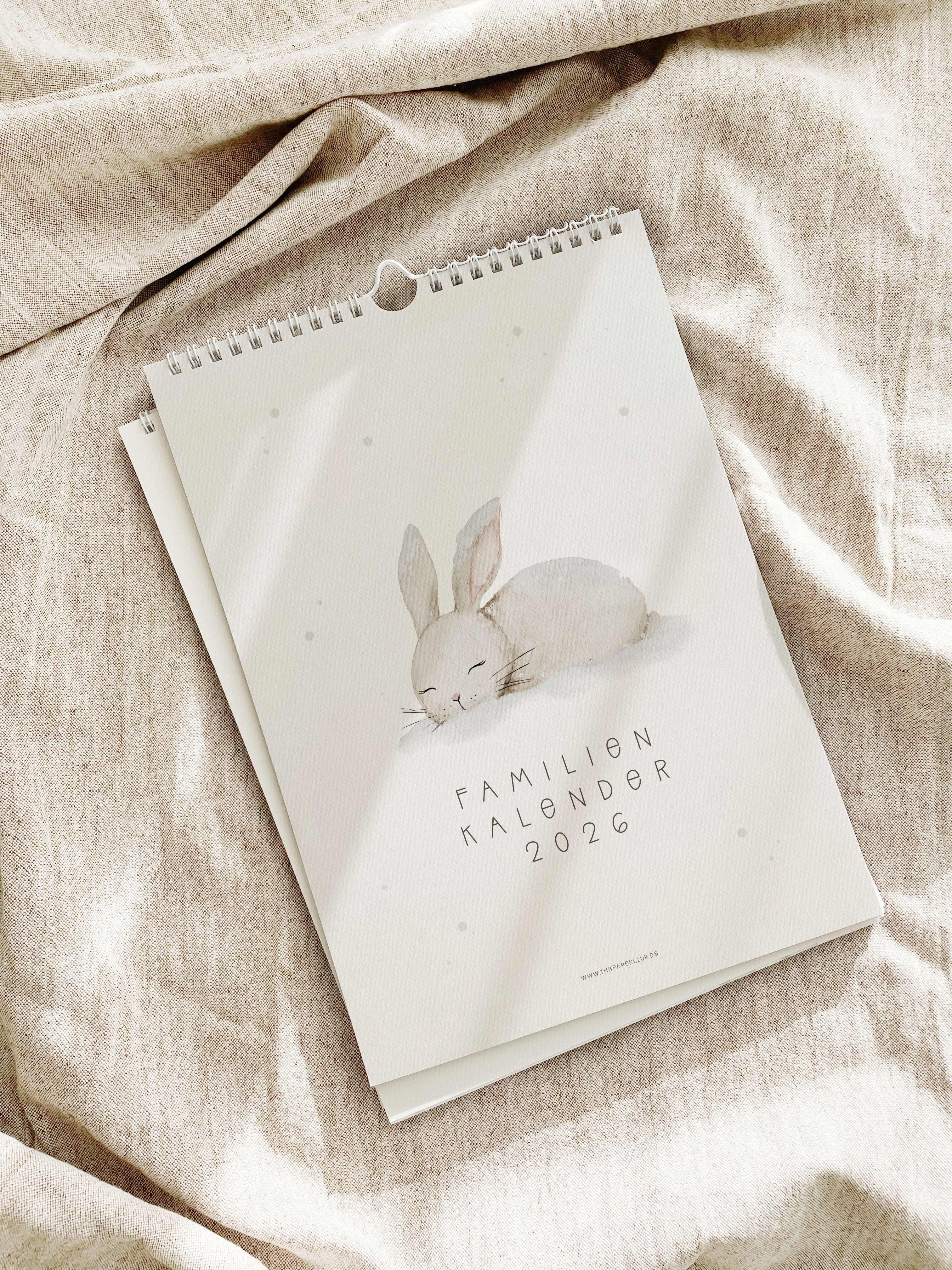 Familienkalender 2026 | DIN A4 | 4 Spalten