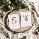 Lade das Bild in den Galerie-Viewer, Grußkarte „Pinguin“ | DIN A6
