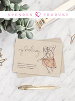 Lade das Bild in den Galerie-Viewer, Postkarte &quot;My darling&quot; | A6
